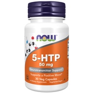 NOW Foods, 5-HTP , Double Strength, 200 mg 60 Capsules /100 mg 60 Capsules/ 50 mg 30 Capsules.