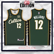 Athletic 2022-23 City Edition BOSTON CELTICS Grant Williams Sublimation Premium Jersey