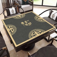 Chinese mahjong mat poker table mat chess and card room special table mat poker soundproof non-slip 