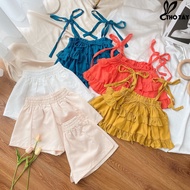 THO TAY RABBIT babydoll halter top set S239CX84