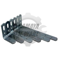 Steel Metal L Bracket. 2''-7'' L Angle Bracket. L Bracket. Zinc Plated Mild Steel L Bracket.