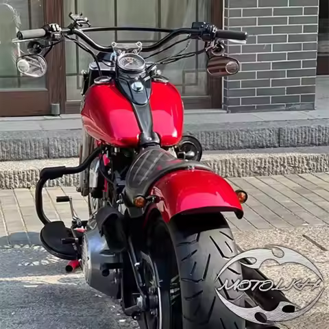 1.25" Motorcycle beach Handlebars For Harley Softail Heritage Fat boy Breakout Deluxe Fls Slim Sport