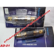 Car Fuse Box Audio 60 Amp Inline AGU Fuse Holder Fits 4 8 10 Gauge Wire amplifier