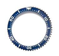 Matt Silver Bezel for Seiko SKX007/9 SRPD Watch 120 Click Unidirectional