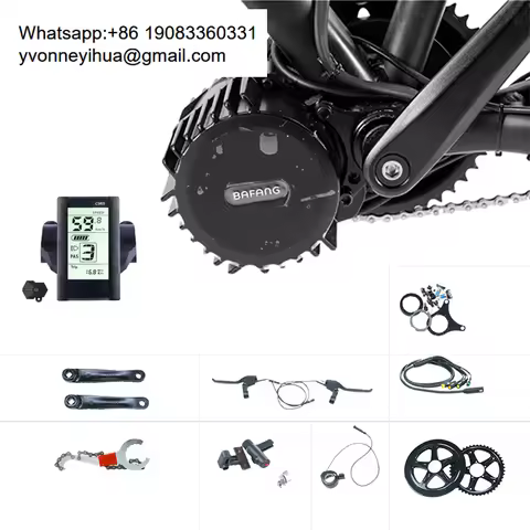 Bafang 8fun BBS02B Display C965 48V 500W Engine Electric Motor For Bicycle Kit