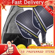 [SG PICKLEBALL][SG stock Fast Shipping]Pickleball Paddles Set with Pickleball Rackets, Pickle Ball P