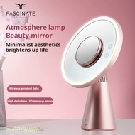 COD FASCINATE Color Moonlight-Resistant Mirror Table Lamp Multifunctional Makeup Mirror Tabletop Des