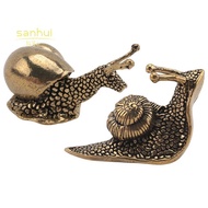 2Pcs Snail Decor Outdoor Pond Garden Snail Solid Snail Ornaments with Decor Effect the Meaning of th