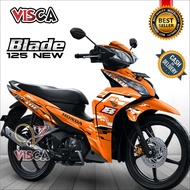 Decal Blade 125 New Decal Blade New 125 Stiker Blade 125 New Full Body Striping Blade 125 New HITECH