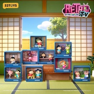Win 1 Piece Shinchan With Lights Crayon Shin-Chan Retro TV Series Blind Box by 52Toys