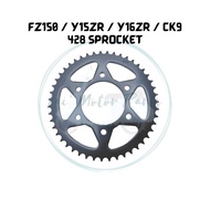 428 SPROCKET 428 SPOCKET YAMAHA FZ150 FZ150I Y15ZR Y15 ZR LC150 Y16ZR Y16 ZR NIMOTA CK9 CK 9