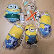 [5隻$100] 日版全新 Minions 公仔 小黃人 壞蛋獎門人  神偷奶爸  迷你兵團 bob  Kevin  dave 壞蛋掌門人 公仔