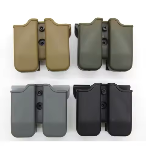 Tactical 9x19mm Double Magazine Pouch Quick Mag Pouch Holder For GL M9 PX4 Hunting Gun Accessories
