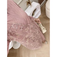 ASKA.ID - NIRINA DRESS TILLE GLITTER RAINDROP