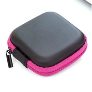 Harga Grosir - Pouch Penyimpanan Headset / Tempat Headset / Earphone Pouch Serbaguna / Pouch 2 Warna