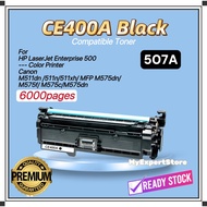 Compatible HP CE400A (507A) Black Laser Toner Cartridge