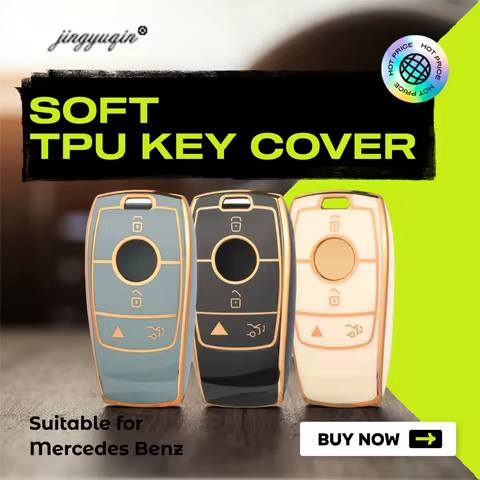 TPU Car Key Case Cover for Mercedes Benz AMG E C S CLA 250 CLS 450 600 580 C-Class C63S E53 E350 GLC