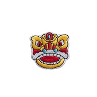 Iron Patch Barongsai Yellow Yellow