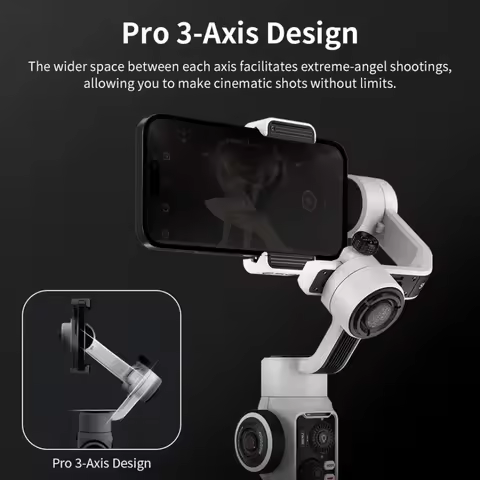 ZHIYUN Smooth 5S 3-Axis Handheld Smartphone Gimbals Stabilizer For iPhone 15 14 Pro /Xiaomi /VS DJI 