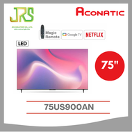 ACONATIC LED Google TV 4K Magic Remote สมาร์ททีวี 75 นิ้ว รุ่น 75US900AN