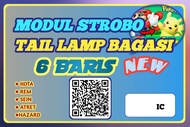 MODUL TAIL LAMP BAGASI 6 BARIS ANIMASI KARAKTER 12V DAN 24V