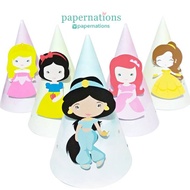 Disney Princess Party Hat Disney Princess Birthday Hat/ Princess Birthday Hat/