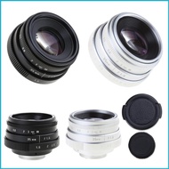 UTAKEE Large Aperture Camera Lens Accessories 35mm f1 6 C-Mount CCTV Camera Lens