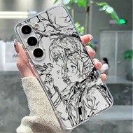 For Samsung S26 Ultra S25 Ultra S25fe S24Ultra Anime FRIEREN HIMMEL Slim Soft Clear Phone Case S23 S