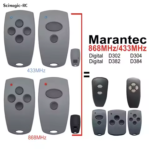 Marantec 868mhz / 433MHz Dicital D302 D304 duplicator D382 D384 D313 321 Command 131 8683MHz 433.92m