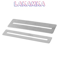 LAKAMKA 3Sets Guitar Fret Guard, Silver Color 7.8cm Size Fret Wrap, Professional Steel Fret Protecto