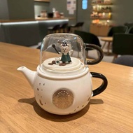 Starbucks Cup Coffee Magician Environmentally Friendly Bear Coffee Planting Mug Teapot Gift