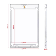 Graded Card Display Slab Card Holders Magnetic Acrylic Card Magnetic Card Holder