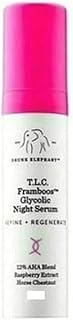 Drunk Elephant T.L.C. Framboos Glycolic NIght Serum - Mini Travel Size - 5 ml / .16 fl oz