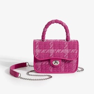 Handbag Handbag Diagonal High-Grade Pattern One-Shoulder Diamond Handbag Bag Small Square Bag Small 