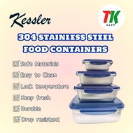TK SHOP TRADING NEW KESSLER 304 Stainless Steel Food Container