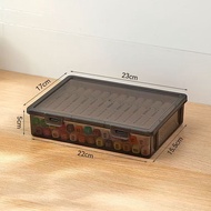 1Pc Plastic Paper Storage Box A4 File Document Organizer Clear Transparent Desktop Document Storage