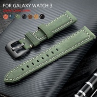 Vintage leather wristwatch strap Universal strap 18mm 20mm 22mm 24mm compatible for  Samsung Gear S2 Classic Samsung Galaxy Watch 5