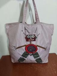義大利製 Prada Nylon Robot Tote 機器人 尼龍 托特包 手提包 側背包