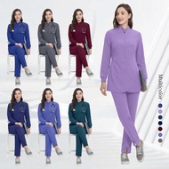 Spa Salon Beauty Scrub Uniform Set Top Pant Scrub Women Nurse Uniform Stretch Uniform Suit