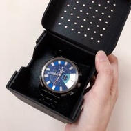 半價出清 | DIESEL DZ-4358 計時腕錶 (藍 x 深灰) 連原廠錶盒 | 大錶面手錶 | 男裝錶 | 鋼帶 | 正貨