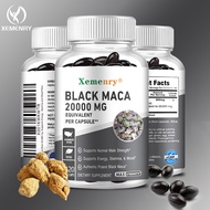 Premium Maca Root Capsules - Naglalaman ng Ashwagandha, Ginseng, Tribulus Terrestris, Shilajit, Shat