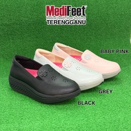 MEDIFEET MS9097 WOMEN SVAGO ROCKING SLIP ON MEDICAL HEALTH SHOES ( Kasut kesihatan Wanita )