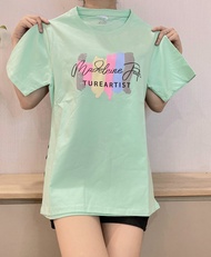 Áo thun nữ chất thun thái áo cotton form vừa mẫu A08 xanh nhạt