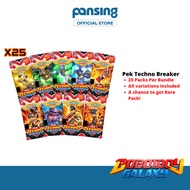 BOBOIBOY Galaxy Card : Pek Techno Breaker Kad Trading Card TCG Bundle Pack - 25 Packs