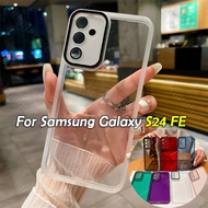 Casing For Samsung Galaxy S24 FE S24FE S23FE GalaxyS24FE S24 S23 Ultra Plus 5G Square Phone Case Fas