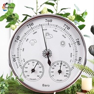 [chulisia] 3-in-1 Barometer And Thermometer. Precise Weather Barometer. Mechanical Weather Station.