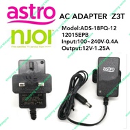 12v 1.25a adaptor njoi