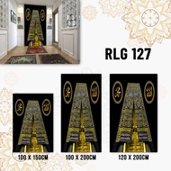 Stiker Dekorasi Mihrab Dinding Mushola Rumah Mihrob Kantor Custom Mural kaligrafi Masjid Islami