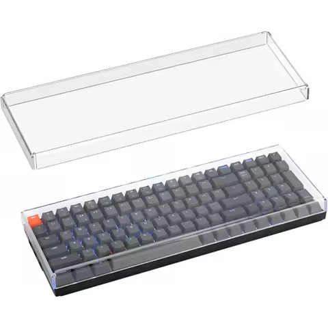 Geekria Keyboard Dust Cover Compatible With Keychron K4 Nuphy Halo96 V2 LOFREE Flow Lite 100 Keys Cl