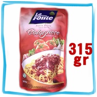 La Fonte bolognese sauce pasta 315gr pasta sauce